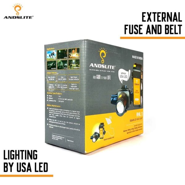 Andslite RHL-1 LED Head Light ( White Light) - Image 2