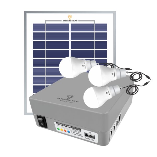 ANDSLITE LUMINA PLUS SOLAR RECHARGEABLE LED HOME LIGHTS - Image 2